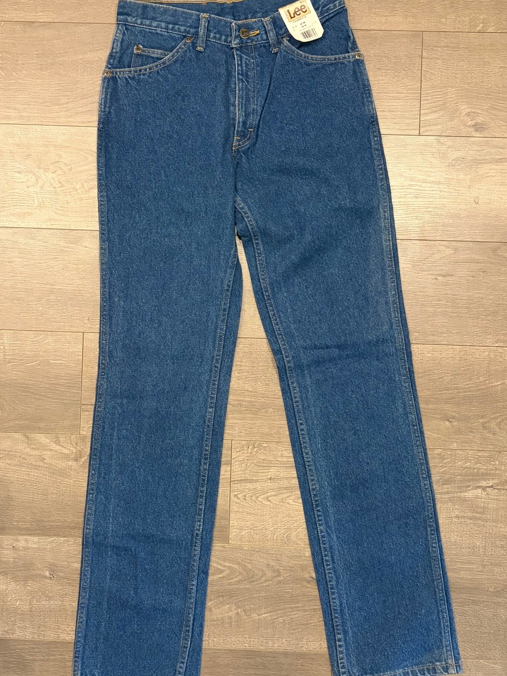 Vintage Lee Classic Straight Jeans in Dark Blue